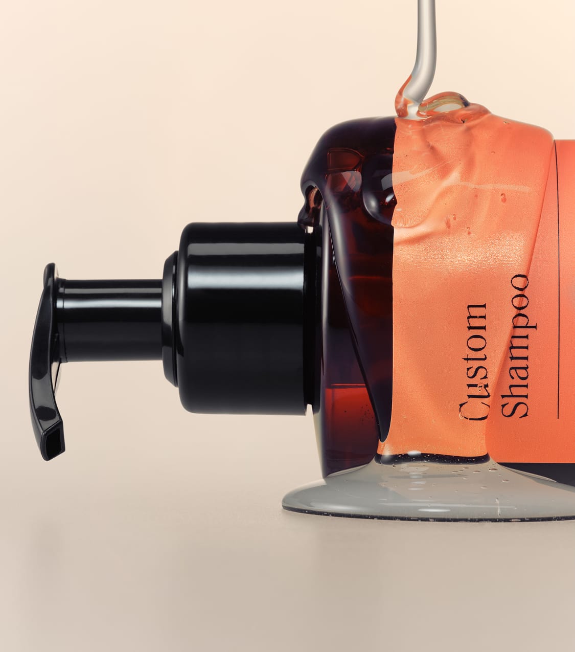 A-Prose-Custom-Shampoo-bottle-lying-on-its-side-with-clear-shampoo-covering-the-label-highlighting-the-consistency.jpg
